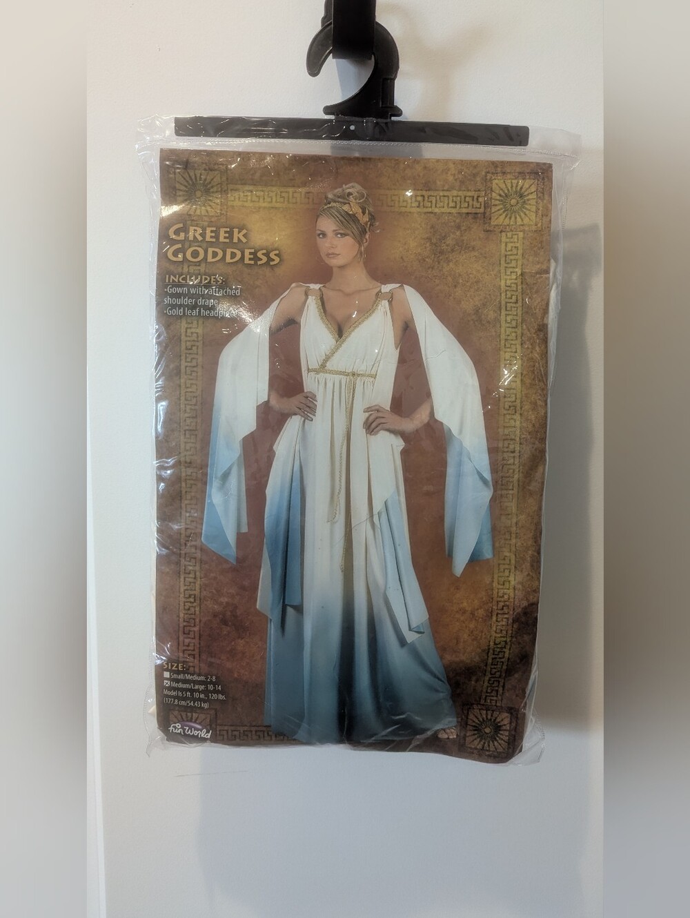 Greek Goddess Odyssey Halloween Costume (M-L)